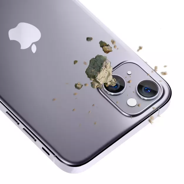 Camera glass for iPhone 14 9H for 3mk Lens Protection Pro series lens - purple 4