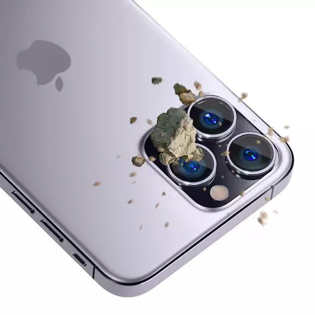 Camera Glass for iPhone 14 Pro Max / 14 Pro 9H for 3mk Lens Protection Pro Series Lens - Purple 5