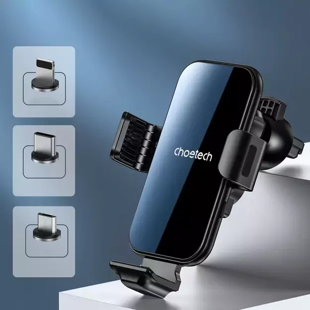 Choetech induction charger with holder + magnetic tips black (T201-F) 7