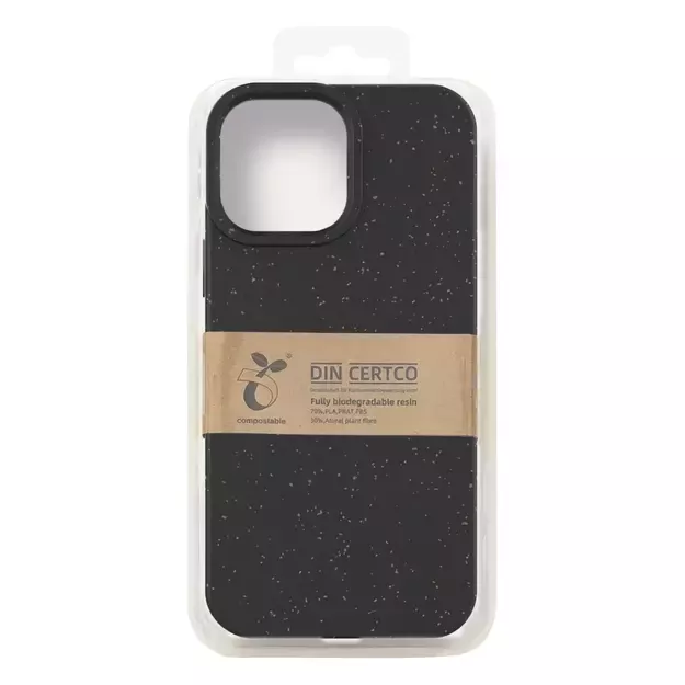 Eco Case case for iPhone 14 Plus silicone degradable cover black 10