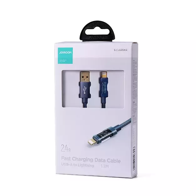 Joyroom S-UL012A12 USB-A / Lightning cable 2.4A 20W 1.2m - blue 4