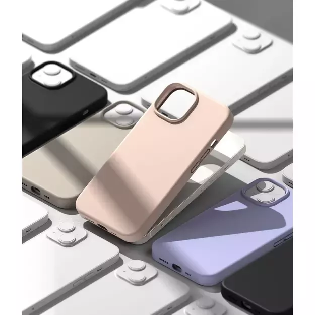 Ringke Apple iPhone 14 Plus 6.7  SILICONE PINK SAND 17