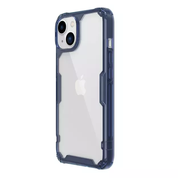 Nillkin Nature Pro iPhone 14 Plus case, armored cover, blue cover 22