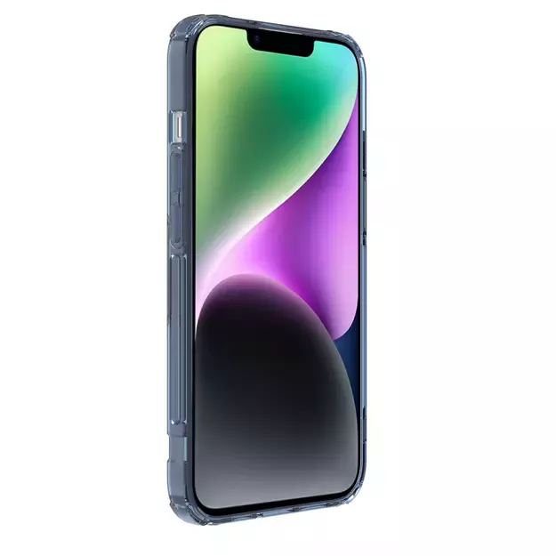 Nillkin Nature Pro iPhone 14 Plus case, armored cover, blue cover 23