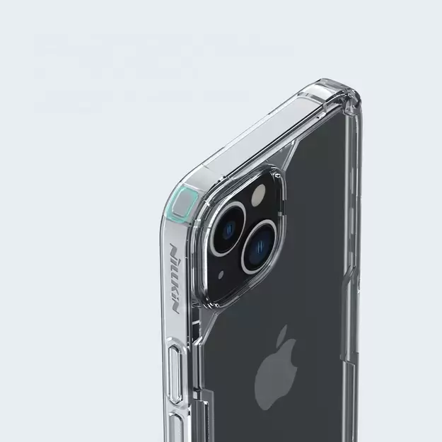 Nillkin Nature Pro iPhone 14 Plus case, armored cover, blue cover 33