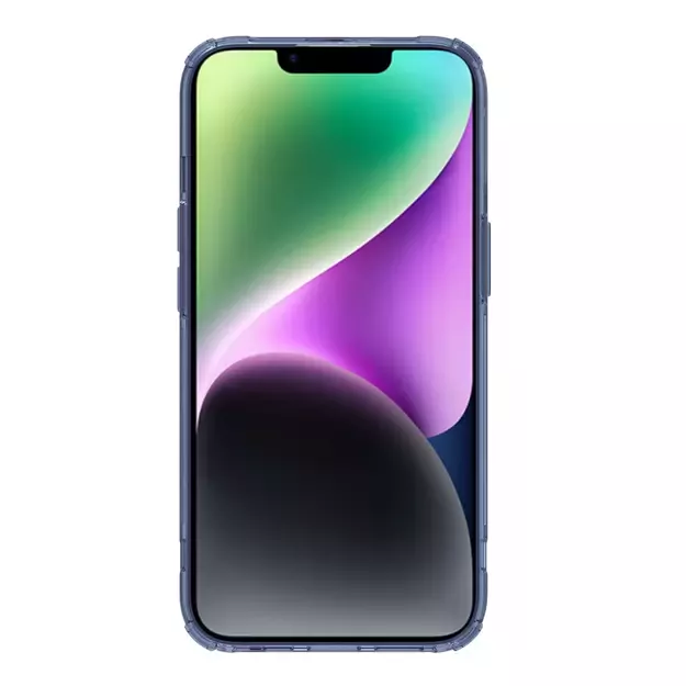Nillkin Nature Pro iPhone 14 Plus case, armored cover, blue cover 21