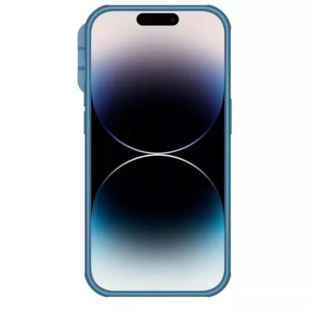 Nillkin CamShield Pro Case iPhone 14 Pro Armored Cover Camera Protector Blue 18