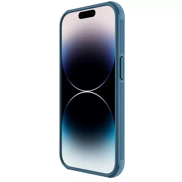 Nillkin CamShield Pro Case iPhone 14 Pro Armored Cover Camera Protector Blue 10