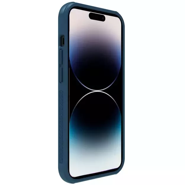 Nillkin Super Frosted Shield Pro case for iPhone 14 Pro back cover blue 19