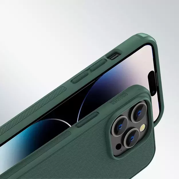 Nillkin Super Frosted Shield Pro case for iPhone 14 Pro back cover blue 23