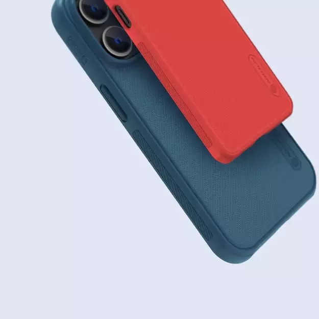 Nillkin Super Frosted Shield Pro case for iPhone 14 Pro back cover blue 21