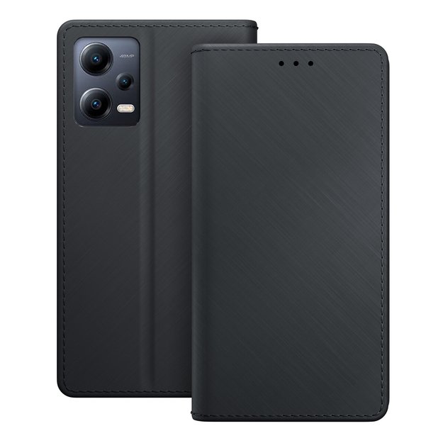 3mk Wallet Case for Xiaomi Redmi Note 12 5G - black 12