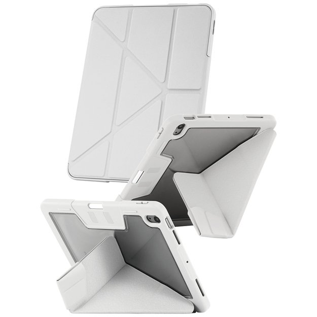 Care by PanzerGlass Y fold case for iPad Air 11&quot  2025 (7th generation) / iPad Air 11&quot  2024 (6th generation) - light gray 1