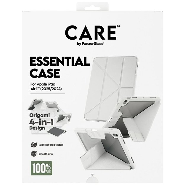 Care by PanzerGlass Y fold case for iPad Air 11&quot  2025 (7th generation) / iPad Air 11&quot  2024 (6th generation) - light gray 4
