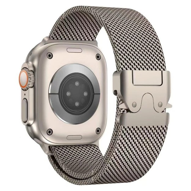 Titanium Milanese Loop Bracelet 42/44/45/46/49 mm - titanium