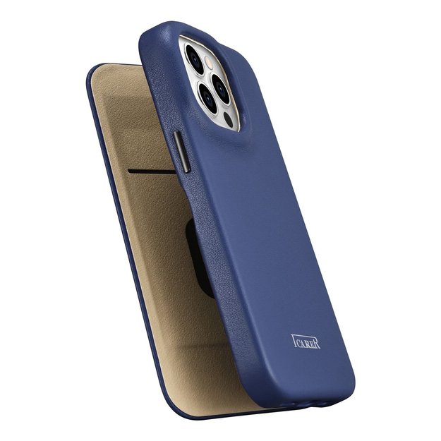 iCarer CE Premium Leather Folio Case iPhone 14 Pro Magnetic Flip Leather Folio Case MagSafe Blue (WMI14220714-BU) 9