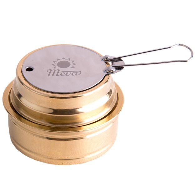 Tourist alcohol stove fueled with ethanol and alcohol MEVA 5