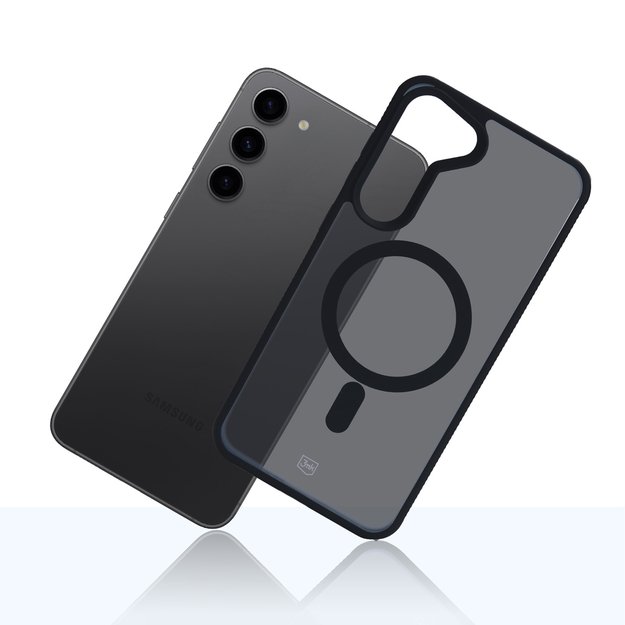 3mk Smoke MagCase for Samsung Galaxy S23 5G - Black 11