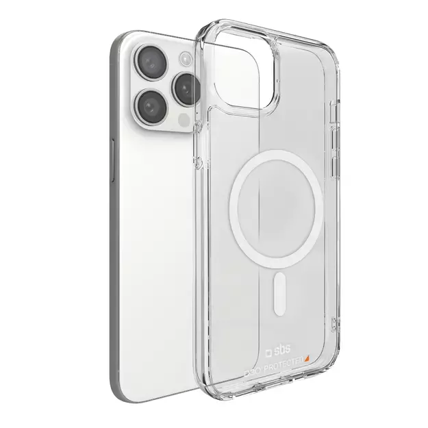 SBS D3O MagSafe Case for iPhone 14 Pro - Clear 5