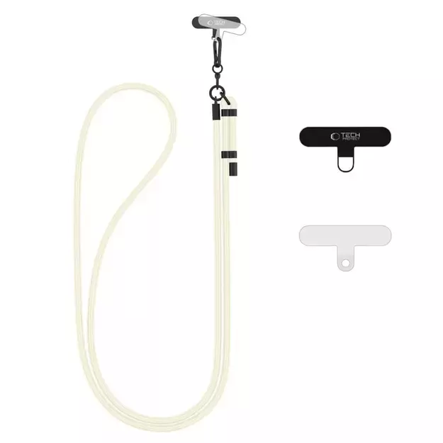 Tech-Protect C1S Rope Crossbody Strap Leash - White