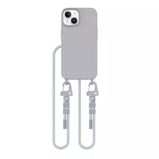 Tech-Protect MagNecklace MagSafe iPhone 15 Case - Gray 1