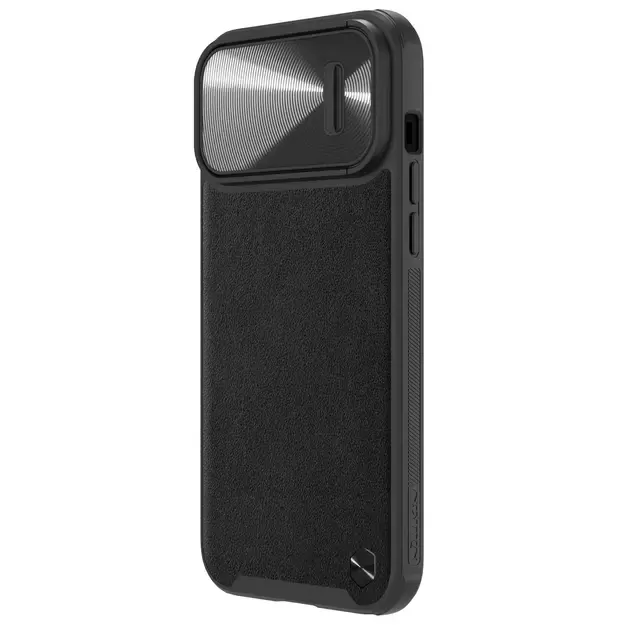 Nillkin CamShield Leather S Case iPhone 14 Pro Max case with camera cover black 1