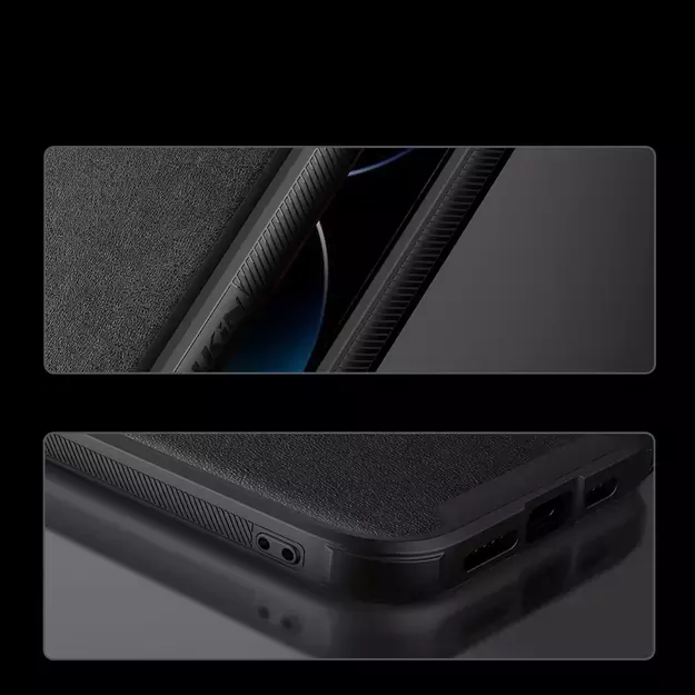 Nillkin CamShield Leather S Case iPhone 14 Pro Max case with camera cover black 11