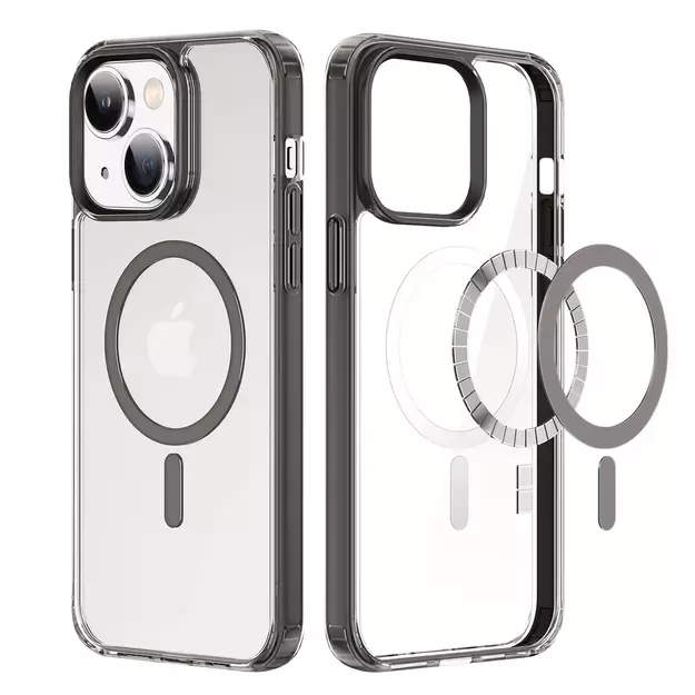 Dux Ducis Clin2 case for iPhone 14 Plus magnetic cover MagSafe gray 1