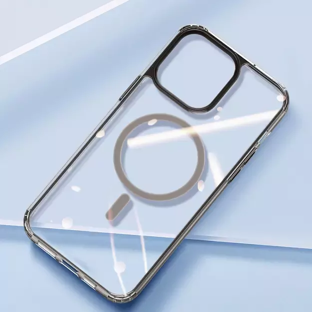 Dux Ducis Clin2 case for iPhone 14 Plus magnetic cover MagSafe gray 12
