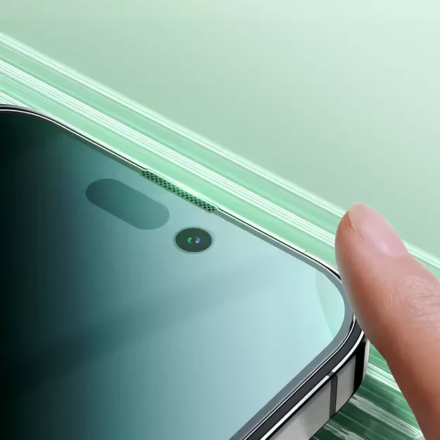 Joyroom Knight Green Glass for iPhone 14 Pro with Full Screen Anti Blue Light Filter (JR-G02) 5
