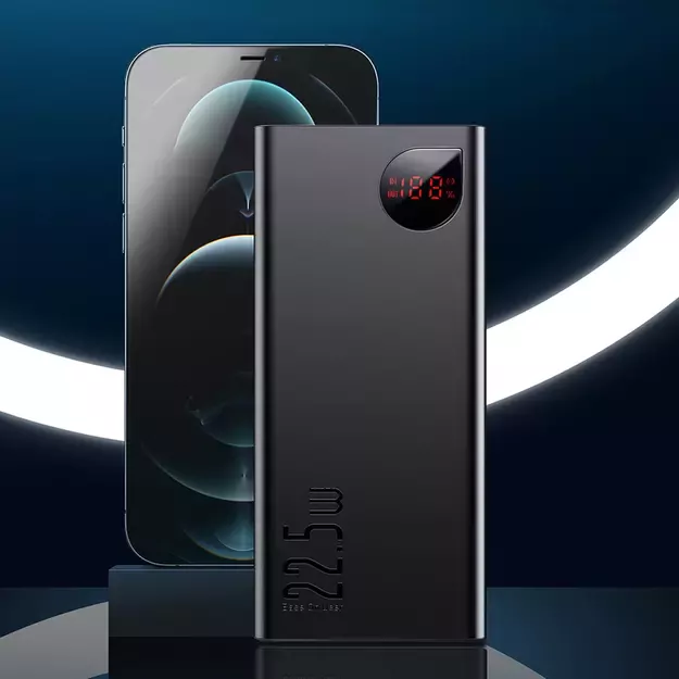 Baseus Adaman Metal Power Bank with Fast Charging 10000mAh 22.5W (Overseas Edition 2021) Black 16