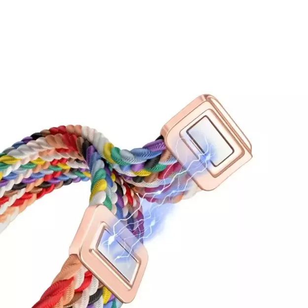 Tech-Protect NylonMag Strap for Xiaomi Smart Band 8 / 9 / NFC - Beige 2