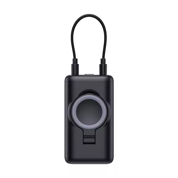 Joyroom JR-W13 5000mAh Wireless Power Bank for Apple Watch + USB-C and Lightning – Black