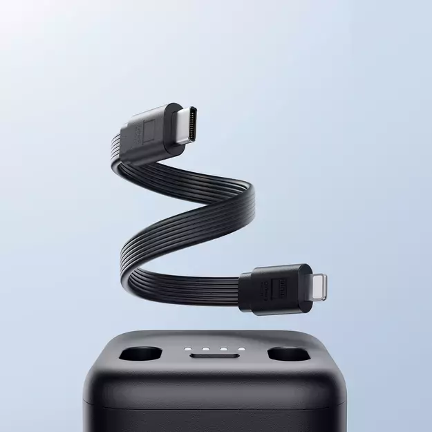 Joyroom JR-W13 5000mAh Wireless Power Bank for Apple Watch + USB-C and Lightning – Black 12