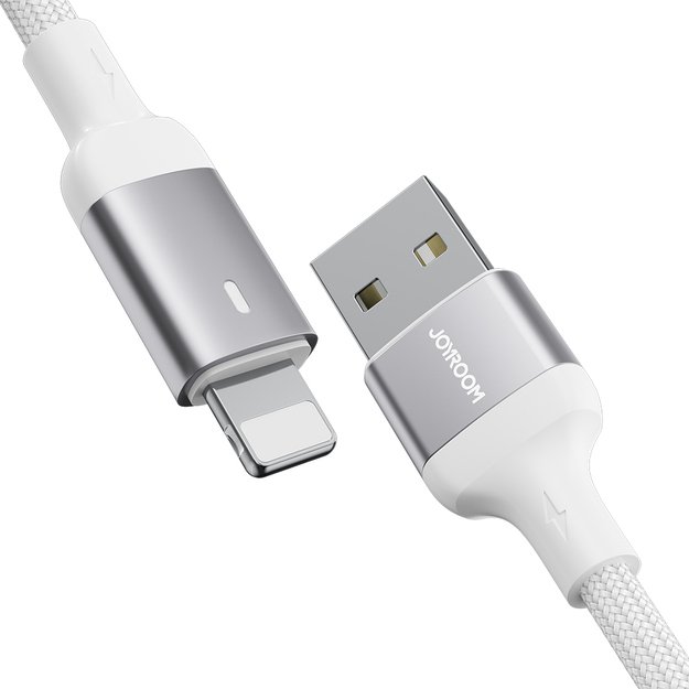 Joyroom Extraordinary Series A10 USB-A / Lightning 2.4A cable 1.2 m - white 10