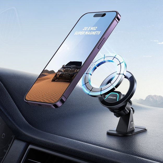 Joyroom magnetic car holder for cockpit/dashboard black (JR-ZS376) 7
