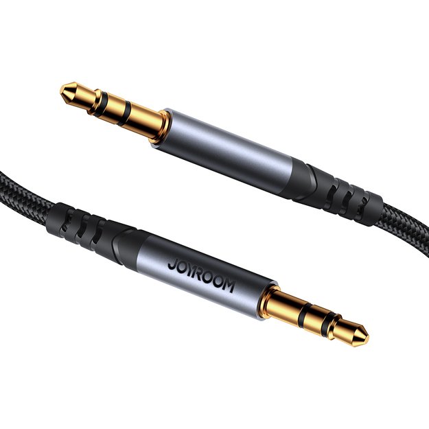Joyroom stereo audio cable AUX 3.5 mm mini jack 1.2m black (SY-A08) 1