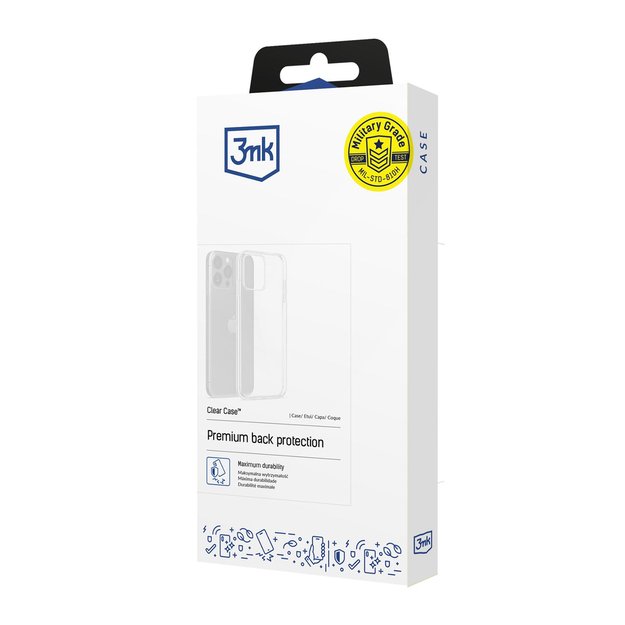 3mk Clear Case for Samsung Galaxy S25 Ultra - transparent 1