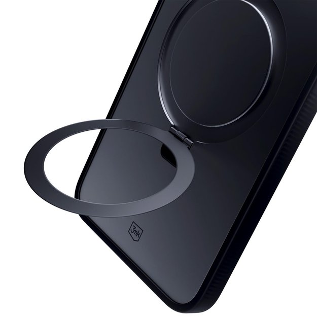 3mk Smoke Case Mag&amp Stand for Samsung Galaxy S24 ultra - black 2