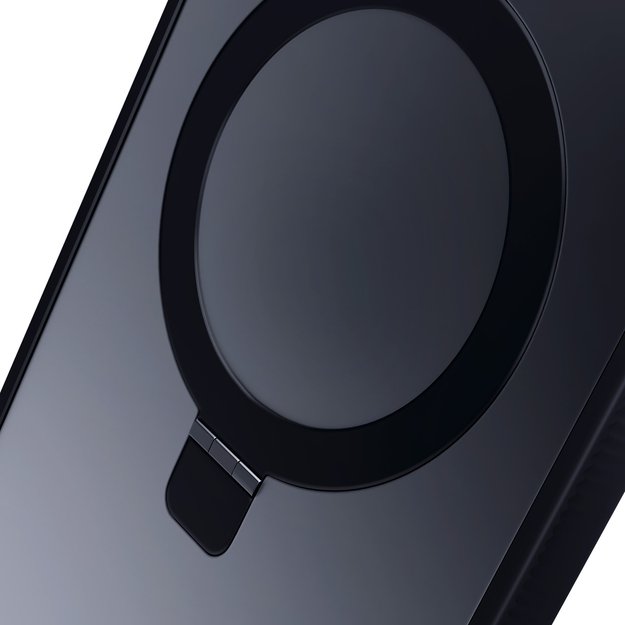 3mk Smoke Case Mag&amp Stand for Apple iPhone 15 pro max - black 13