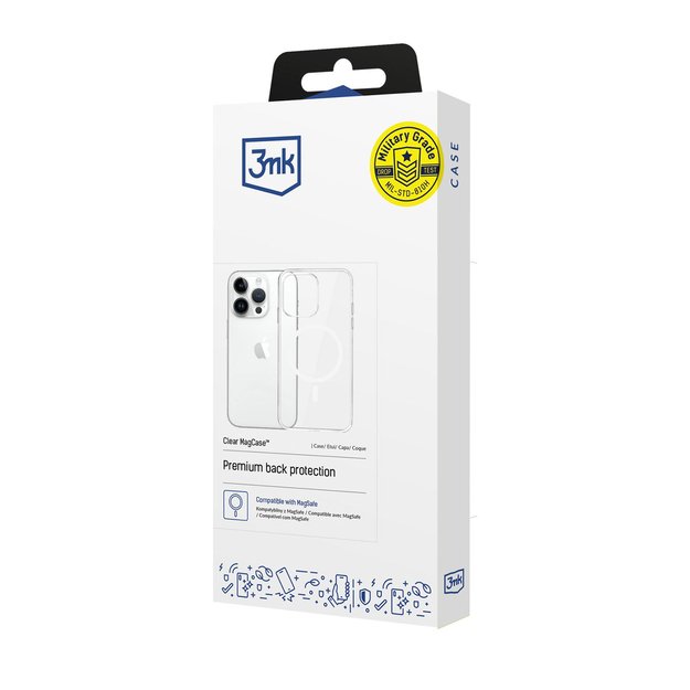 3mk Clear MagCase Case for Apple iPhone 14 Pro - Transparent 7