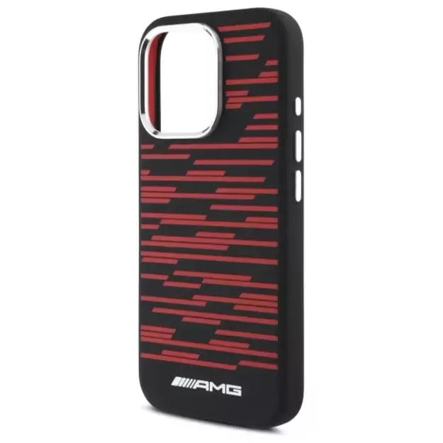 AMG Silicone Graphics MagSafe case for iPhone 16 Pro - black 12