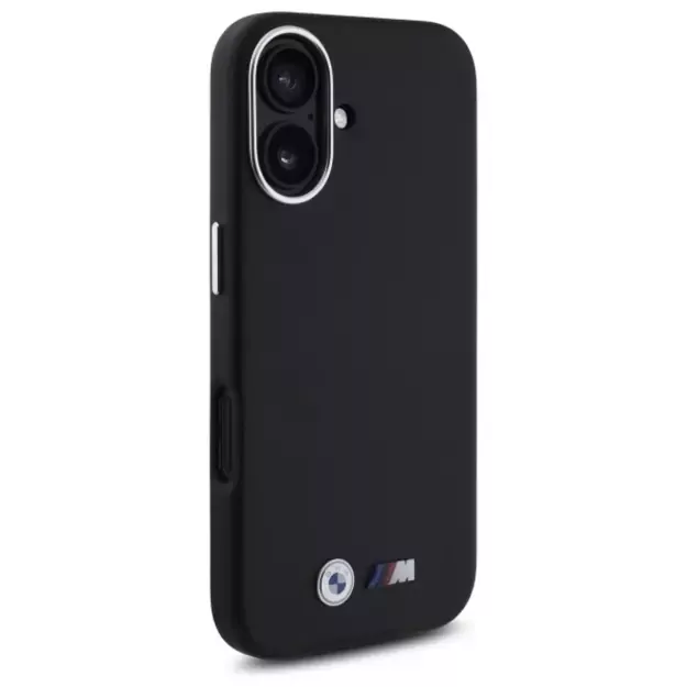 BMW M Smooth Full Wrapped Metal MagSafe iPhone 16 Case - Black 10