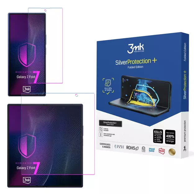 3mk SilverProtection+ Folded Edition protective film for Samsung Galaxy Z Fold 7