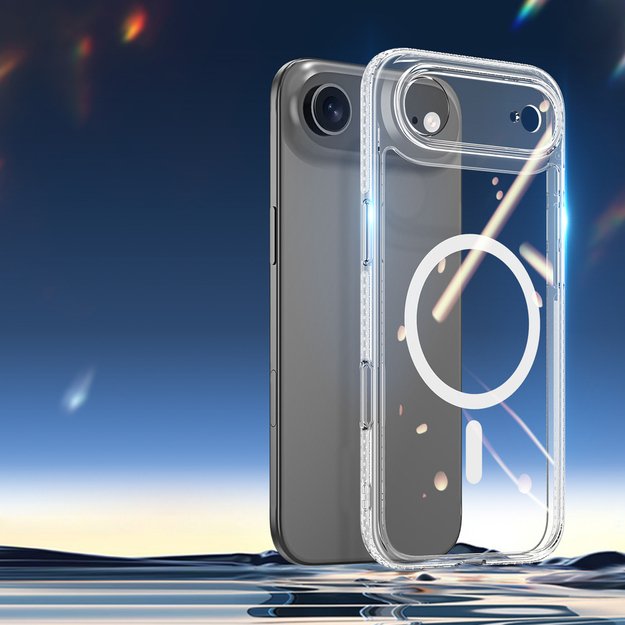 Dux Ducis Clin Mag Case for iPhone 17 Air Compatible with MagSafe - Transparent 12