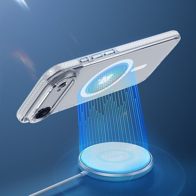 Dux Ducis Clin Mag Case for iPhone 17 Air Compatible with MagSafe - Transparent 3