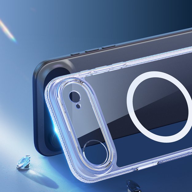 Dux Ducis Clin Mag Case for iPhone 17 Air Compatible with MagSafe - Transparent 5