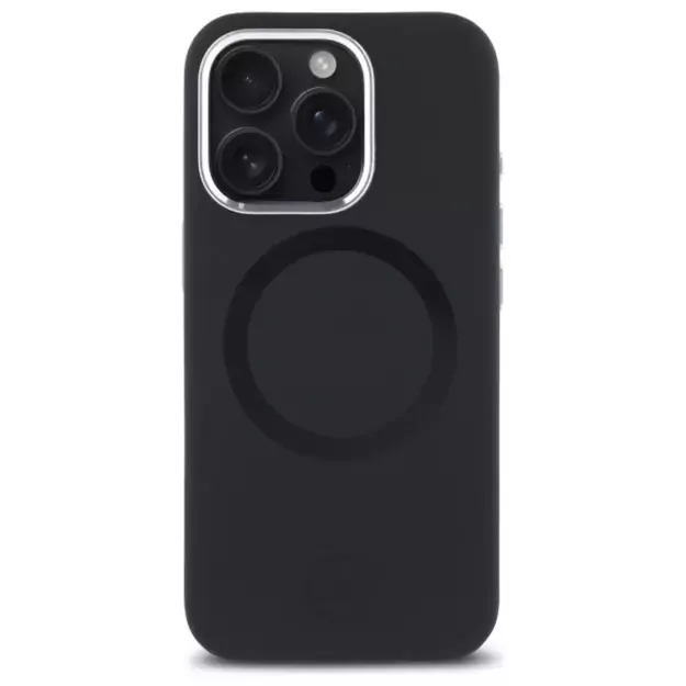 Mercedes Silicone Tonal Logo MagSafe iPhone 16 Pro Case - Black 10