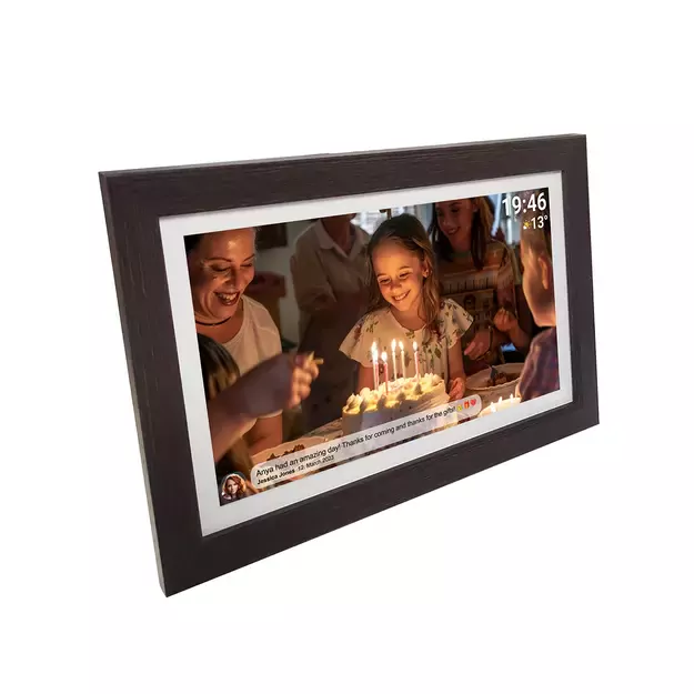 Denver Frameo PFF-1543DW 15.6&quot  Digital Frame - Brown 6
