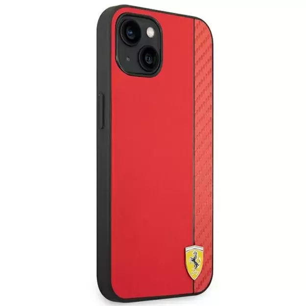 Ferrari FEHCP14MAXRE iPhone 14 Plus 6.7&quot  red/red hardcase Carbon 3